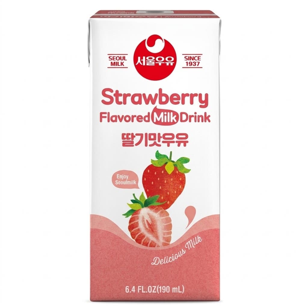 Seoul Milk Strawberry Milk