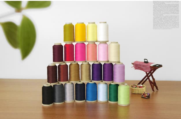 Sewing Machine_ LaLa Sewing Thread _Elastic yarn_ 25 Color_