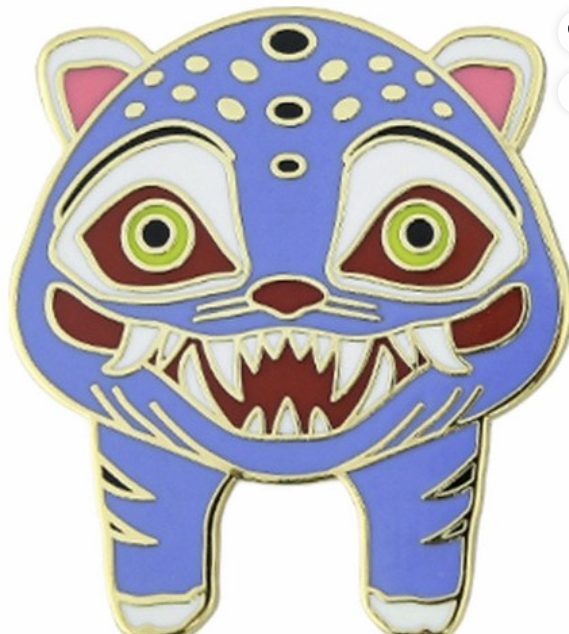 Korean Tiger Golf Ball Marker Magnetic Hat Clip Premium Metal Golf Accessory OEM Gift