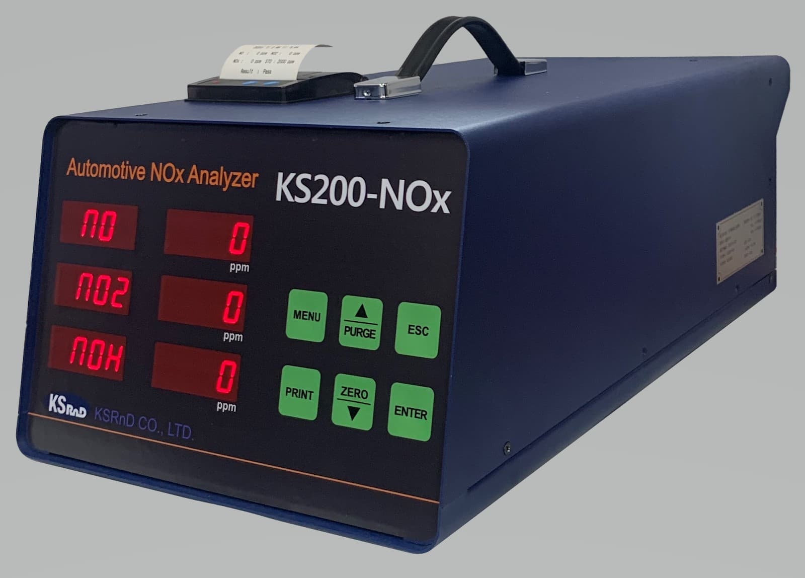 Our 20 years know_how is accumulated in this NOx Analyzer_    Nitrogen oxide analyzer
