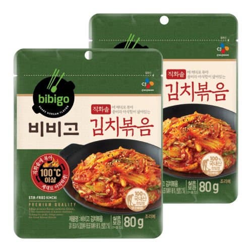 CJ Bibigo Stir Fried Kimchi 80g _room temperature_