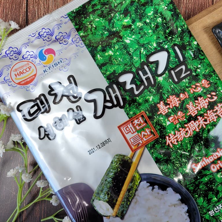 Whole size Korea original seaweed snack
