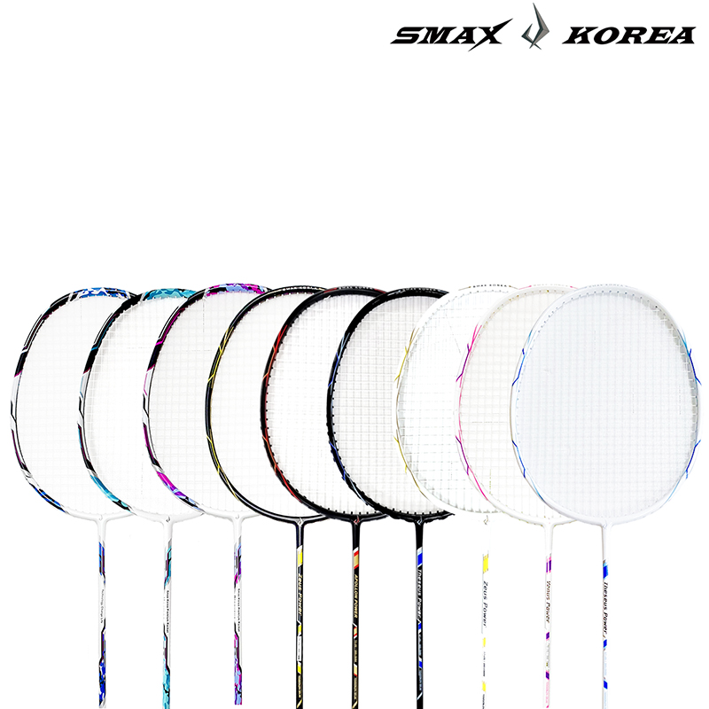 Smax Korea Full Carbon Ultra_Light Badminton Racket Collection _3u_7u_