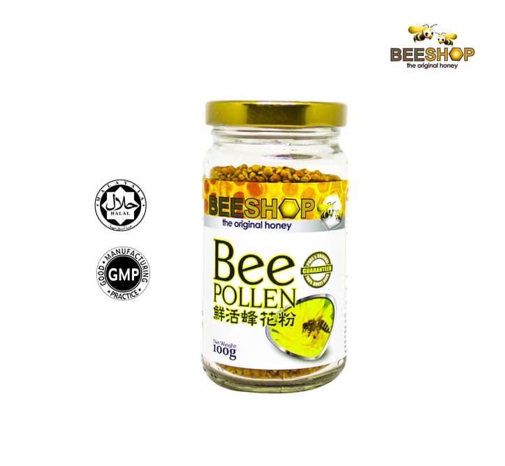 Eco Bee Bee Pollen 100_ Pure 100g _Halal_ Pure _ 100_ Original_