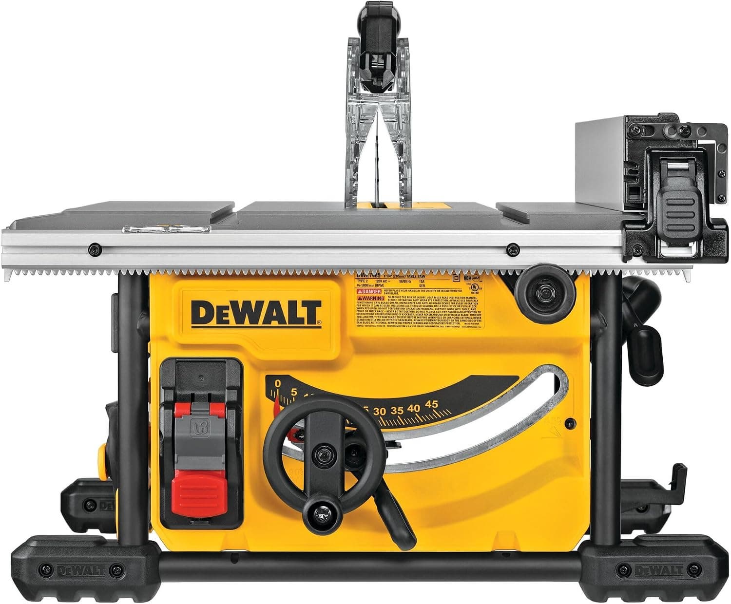 DEWALT 15 Amp 8_1_4 in_ Compact Portable Jobsite Table Saw _DWE7485_