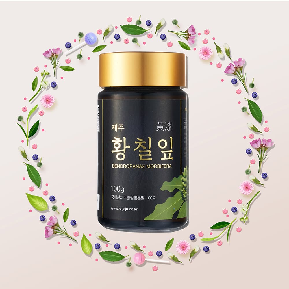 Suchang Powdered Jeju hwangchil tree leaf