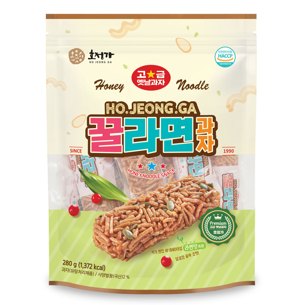 Hojeongga Honey Noodle Snack _Korean Traditional Snack_ 280g