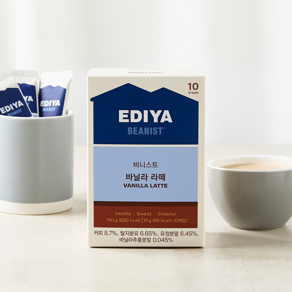 EDIYA BEANIST Vanilla Latte | tradekorea