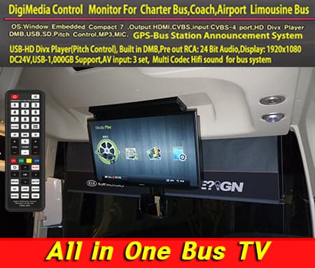 Smart Bus Monitor 32 inch Celling Type