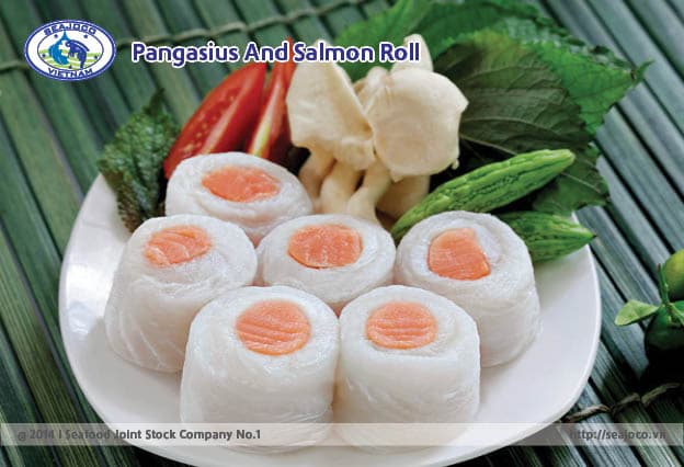 Seajoco_Pangasius And Salmon Roll