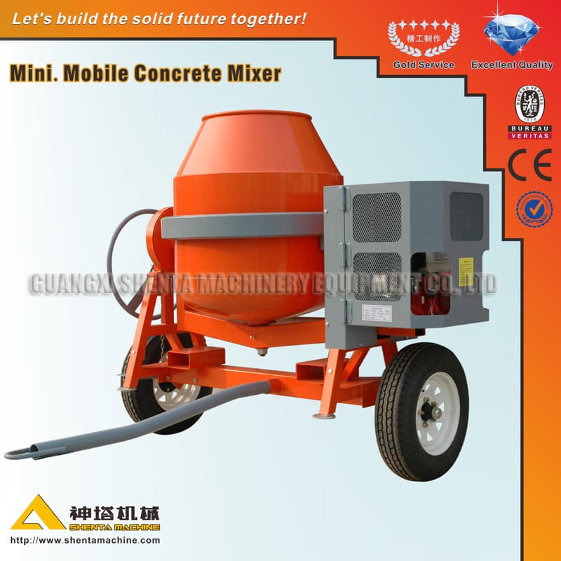 Mini. Mobile Concrete Mixer 400/450L