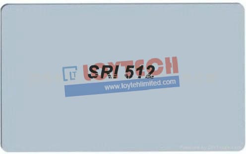 SRI512 White ISO PVC Card