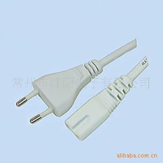 European Power Cord with Male/Female Ends