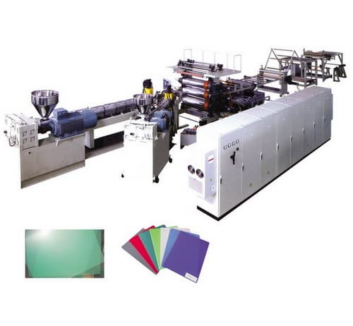 PE-PP-PS-PVC-ABS-PMMA -PC Board Production Line