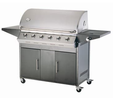 Free Standing 6Burner Gas Grill
