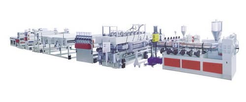 PP/PC Hollowness Grid Board Production Line