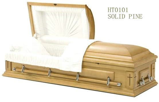Wood Casket for The Funeral (HT-0101)