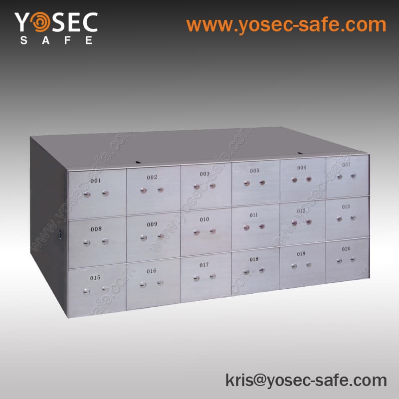 Safe deposit boxes and locker