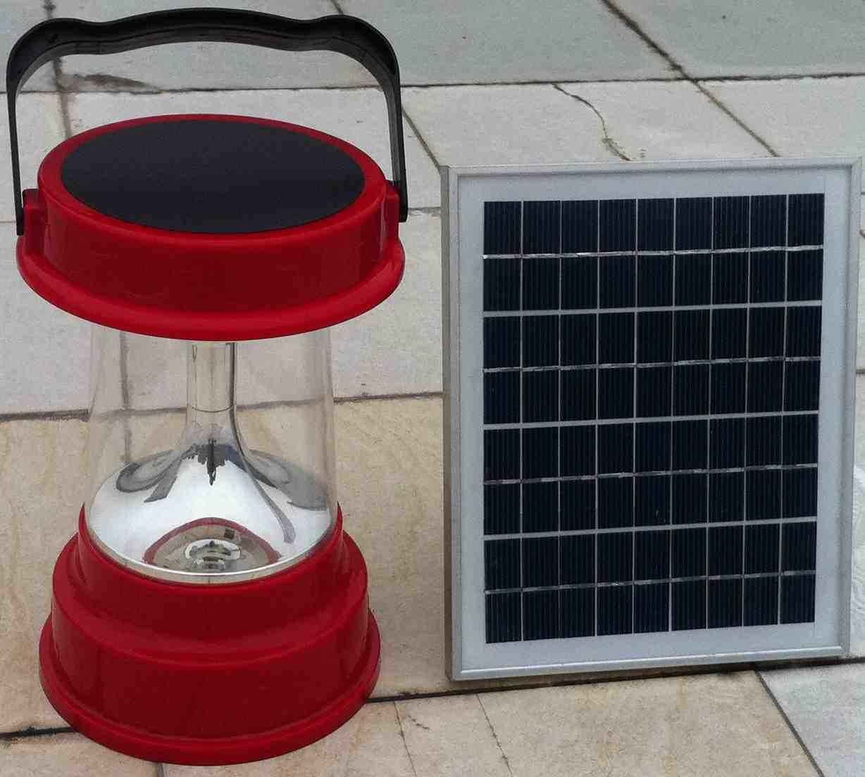 solar power LED portable lamp/lantern