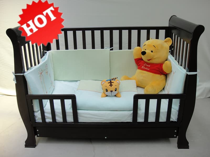 Wooden Sleigh Baby Cots & Cribs