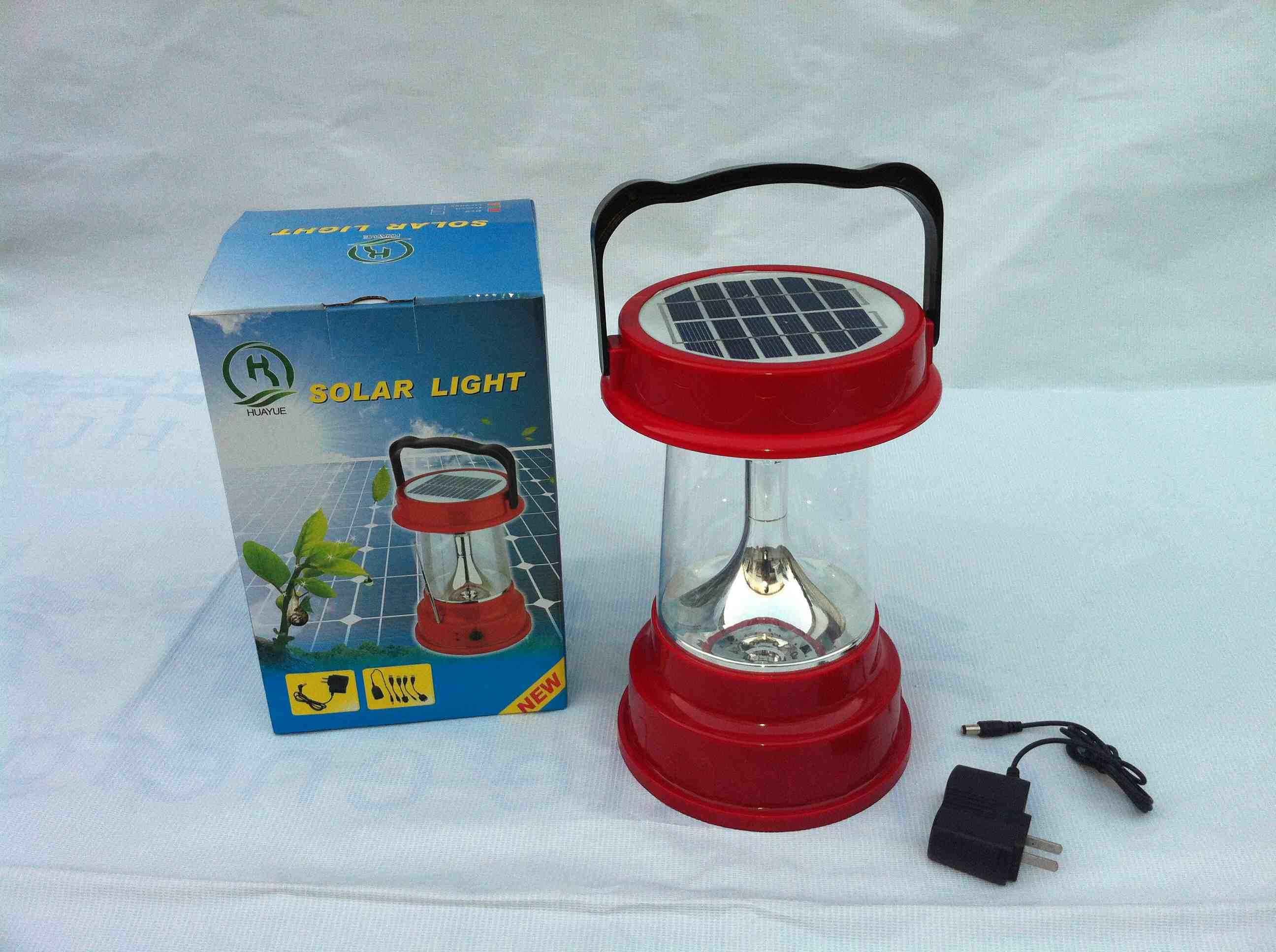solar energy LED portable outdoor lamp