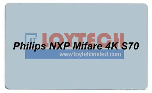 RFID Mifare 4k S70 Blank PVC Card