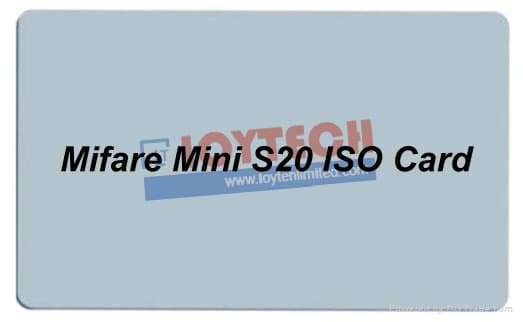 ISO14443A Mifare Mini S20 ISO Card