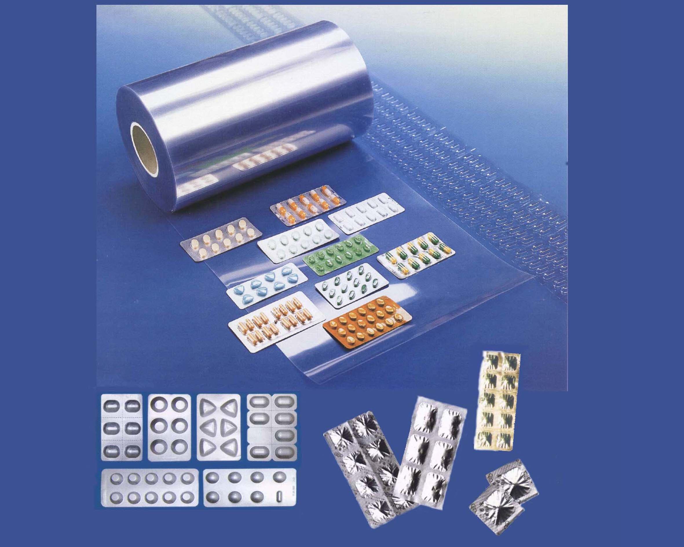 PTP Aluminium Foil PVC sheet/film for pharmaceutical Package