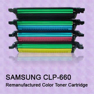 SAMSUNG CLKP660 Remanufactured Color Toner Cartridge