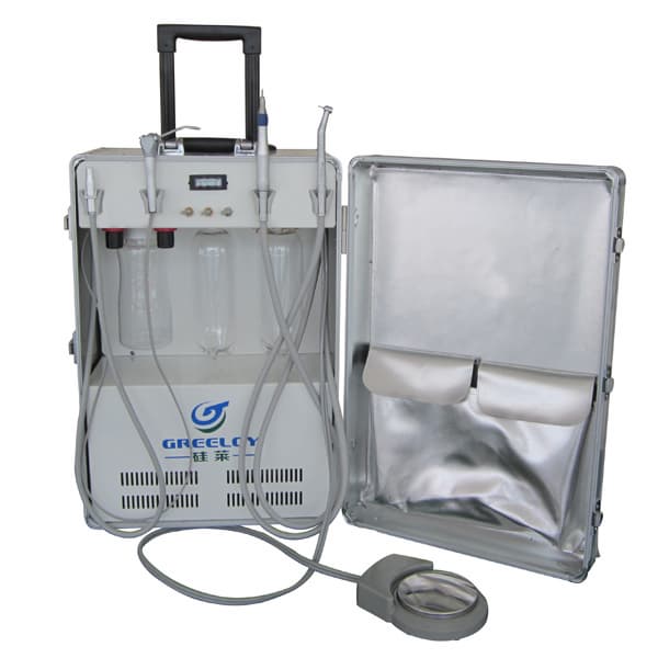Best Portable Dental Unit with Oil Free Compressor