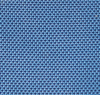 Dark blue polyester fabric without stretch
