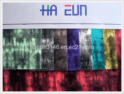 Polyester/Rayon Blended Printing S/S Apparel Fabric