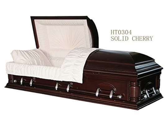 Wooden casket with American Style (HT-0304)