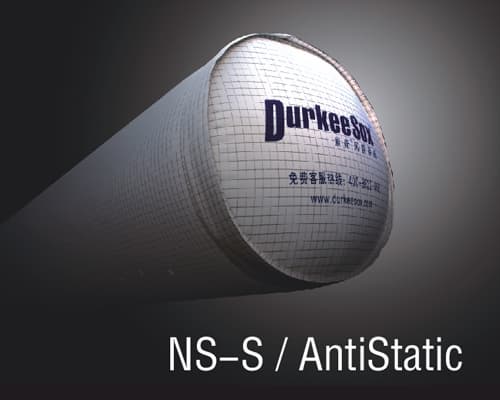 NS-S  permanent fire resistant &anti-static fabric air duct