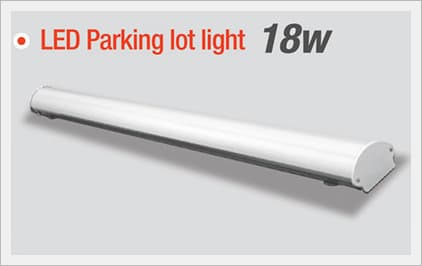 LED Parking Lot Light 18W