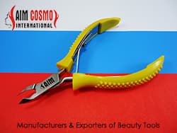 Cuticle Nail Nippers with Rubber Grip Handle