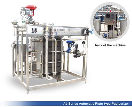 AJPLT Series Automatic Plate-type Pasteurizer for Pasteurized Milk, Yogurt, Juice Production