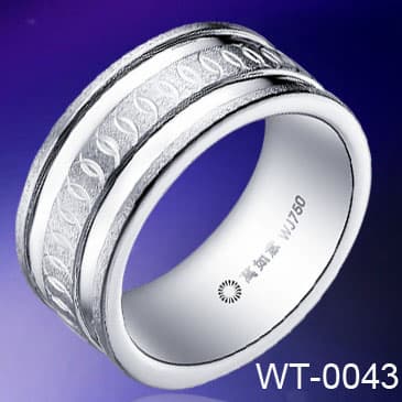 tungsten ring 8mm width white tungsten ring fashion body jewelry ring hot sales