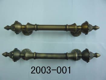 zinc alloy big door handles