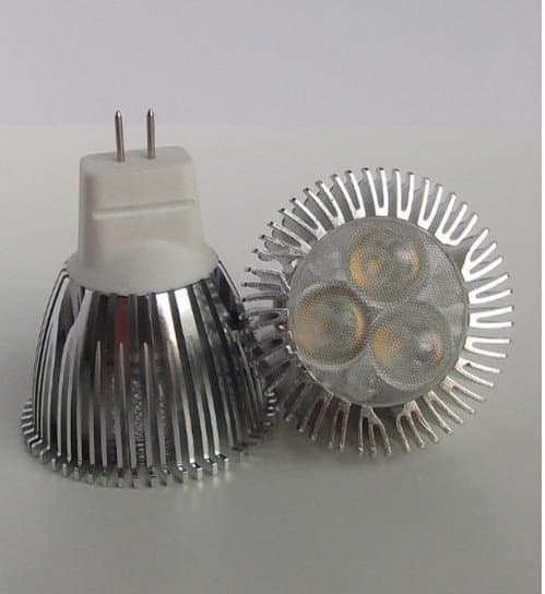 MR16 LED Spotlight Bulb with 12V DC/AC Working Voltage and 4W Power Consumption