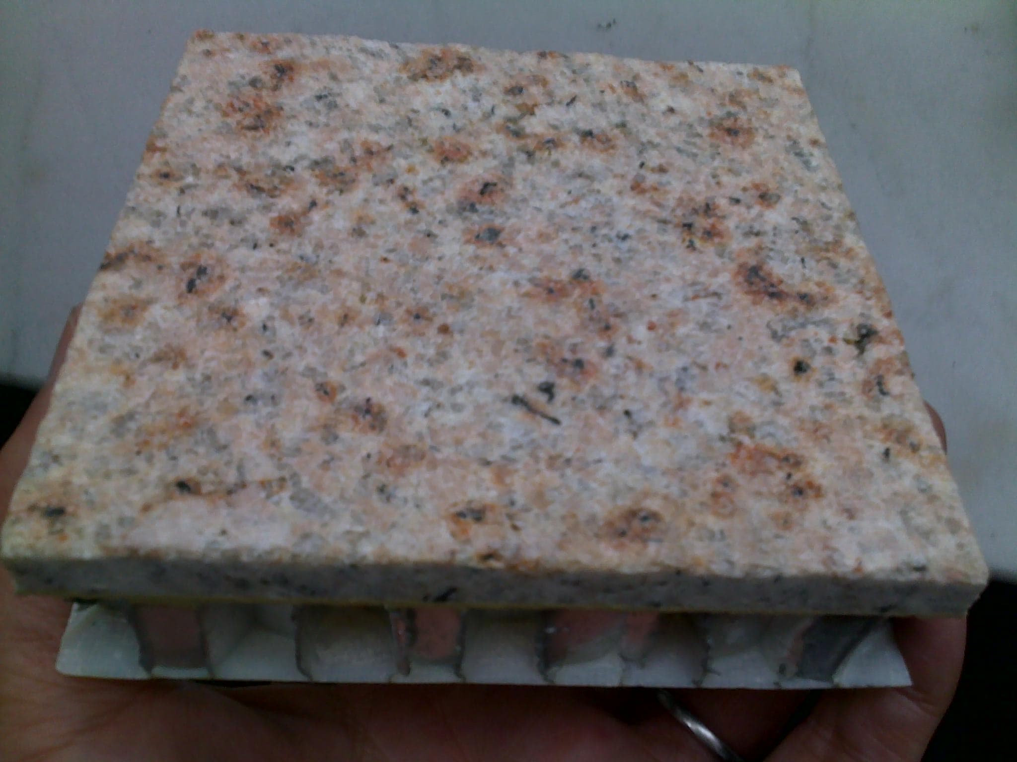 honeycomb backed natural  ultrathin granite