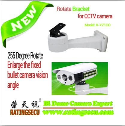 255 Degrees CCTV Camera Rotate mount Bracket