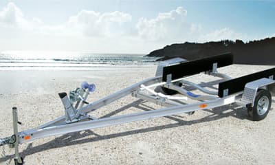 Aluminum boat trailer- single axle