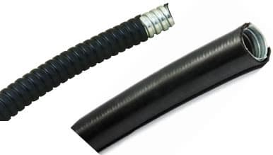 Flexible metal cable conduits, Flexible metal cable pipes, Flexible metal cable tubes