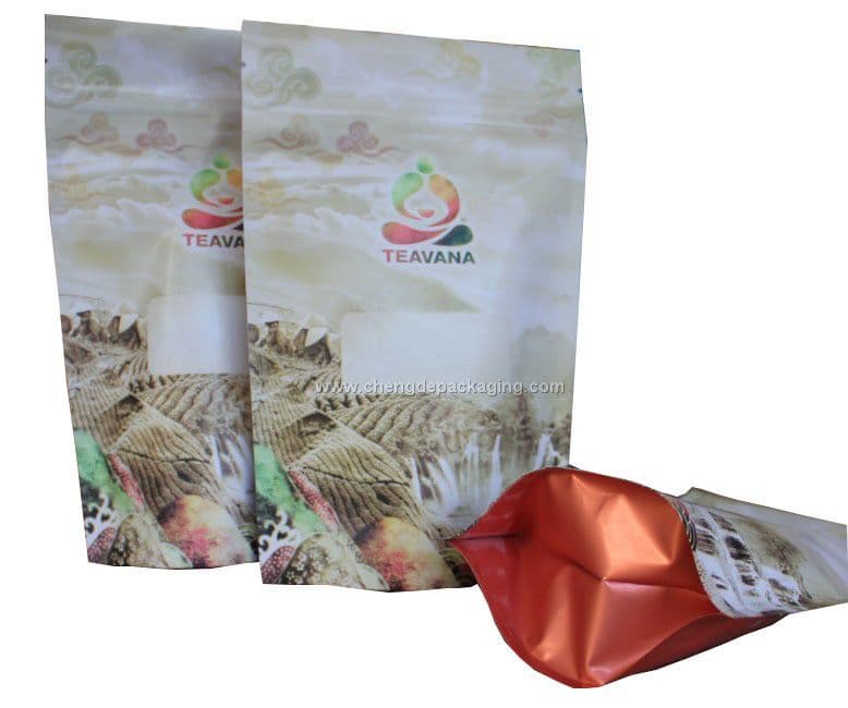 Plastic Stand Up Pouch For Food Packaging