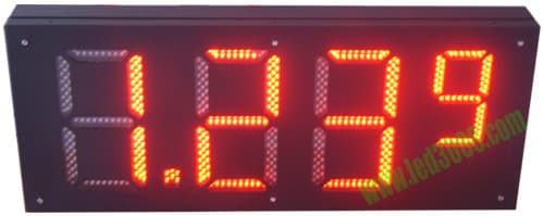 outdoor led gas price sign