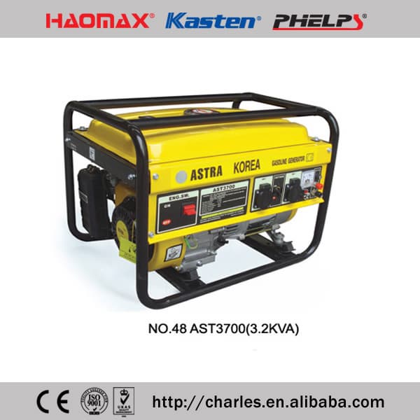 gasoline generator ASTRA KOREA AST3700 2.5KW