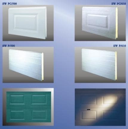 door panel for sectional door/overhead door/garage door