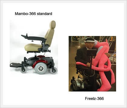 6-Wheel Wheelchair MAMBO-366 (FREELZ-366)