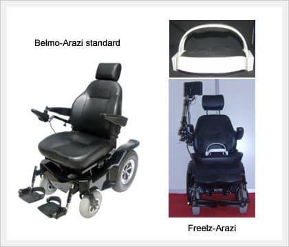 4-wheel Wheelchair Belmo-Arazi (FREELZ-Arazi)